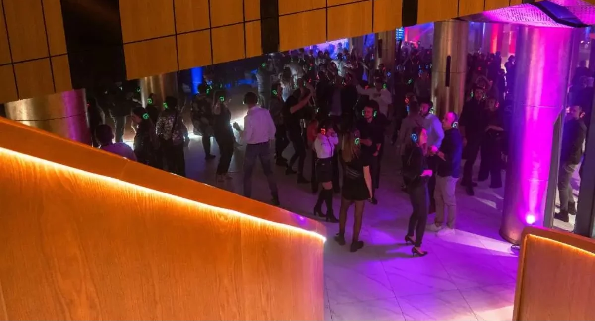 Imprezy, Silent Disco foyer Cavatina - zdjęcie, fotografia