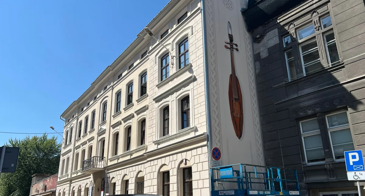 Atrakcje, Bielsko Biała zyska mural góralskim akcentem - zdjęcie, fotografia