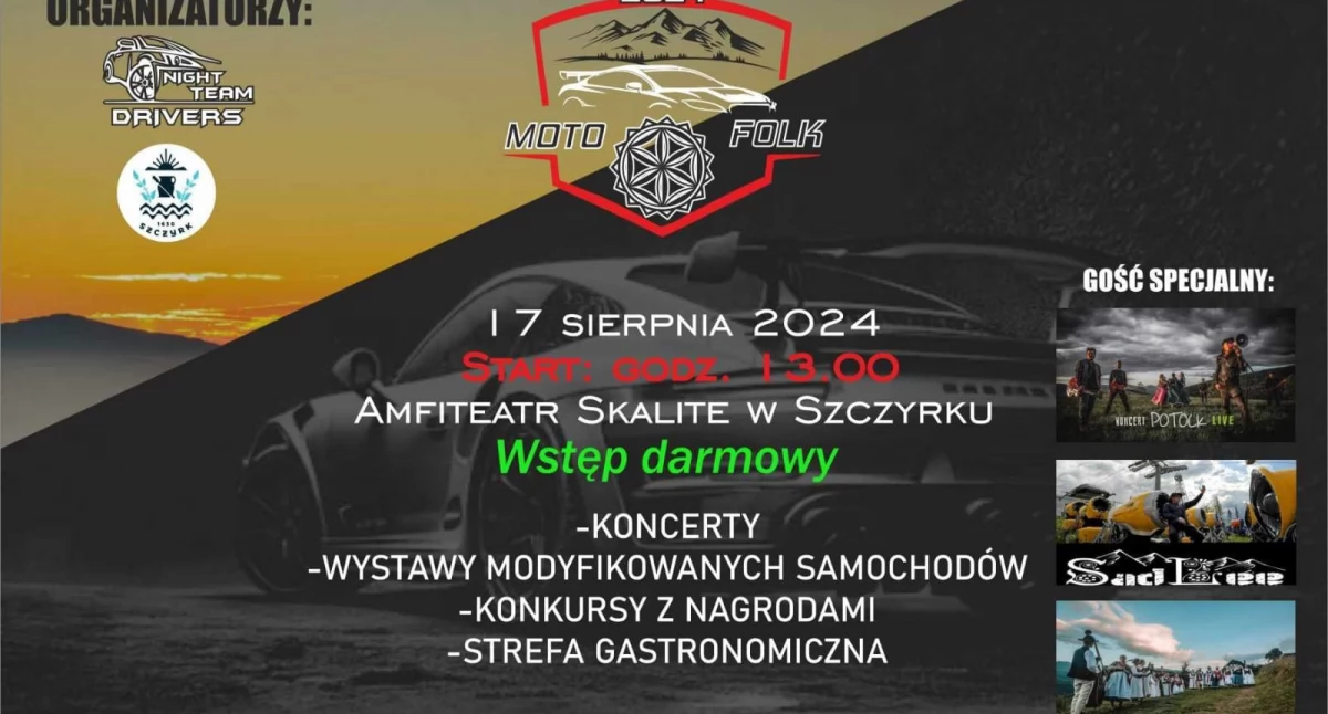 Motoryzacja, Szczyrku Spotkanie motoryzacji kulturą Beskidów - zdjęcie, fotografia