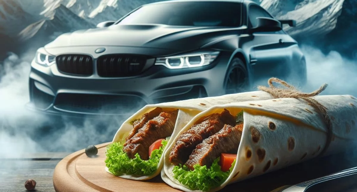 Na widelcu, Kebabowa rewolucja Bielsku Białej ręcznie wyrabianego mięsa najlepszych składników Szybko Wściekle Craft Kebab zaprasza - zdjęcie, fotografia