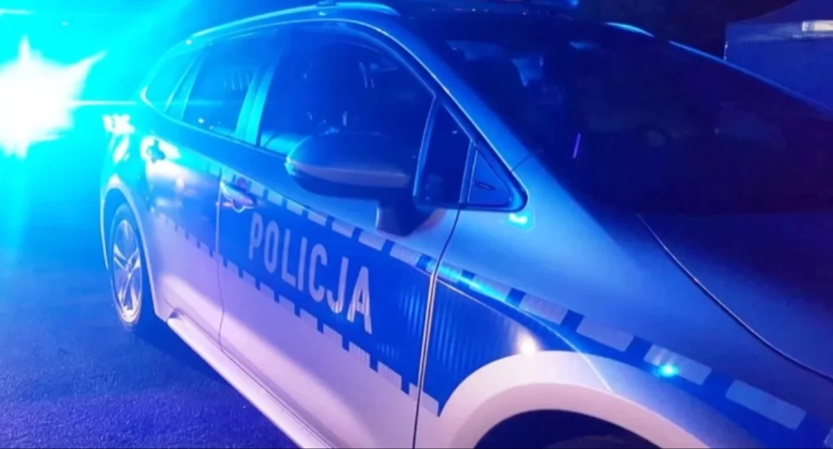 Policja, Dwóch mężczyzn wtargnęło prywatnego - zdjęcie, fotografia