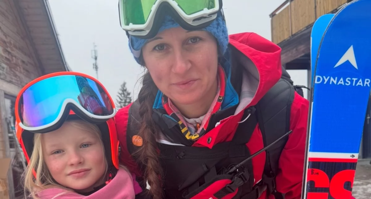Sporty zimowe, Spektakularny sukces letniej Barcik narciarstwie - zdjęcie, fotografia