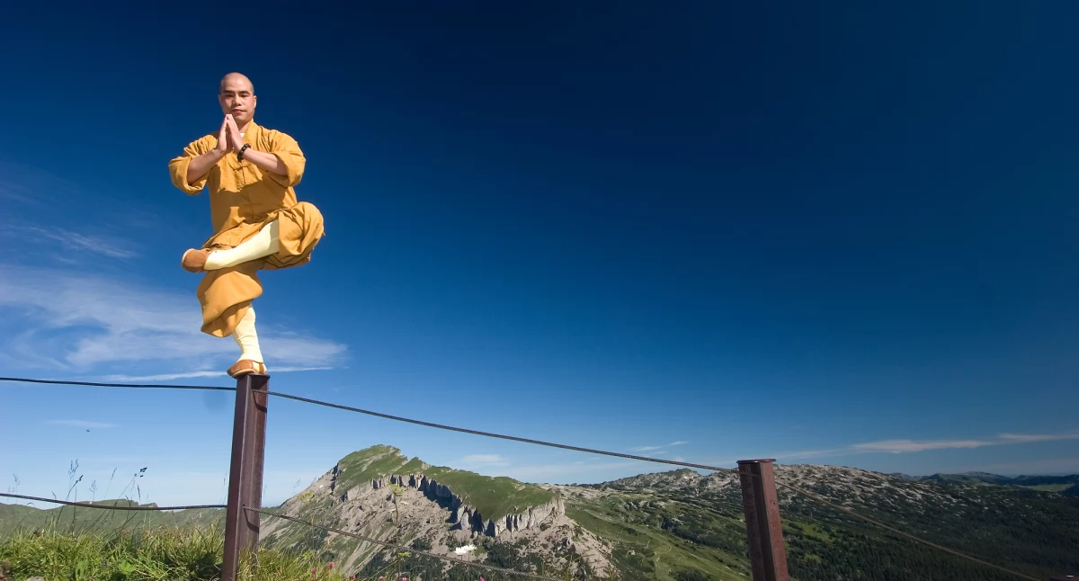 Sporty walki, Bielsko Biała gościć będzie Wielkiego Mistrza Liang klasztoru Shaolin - zdjęcie, fotografia