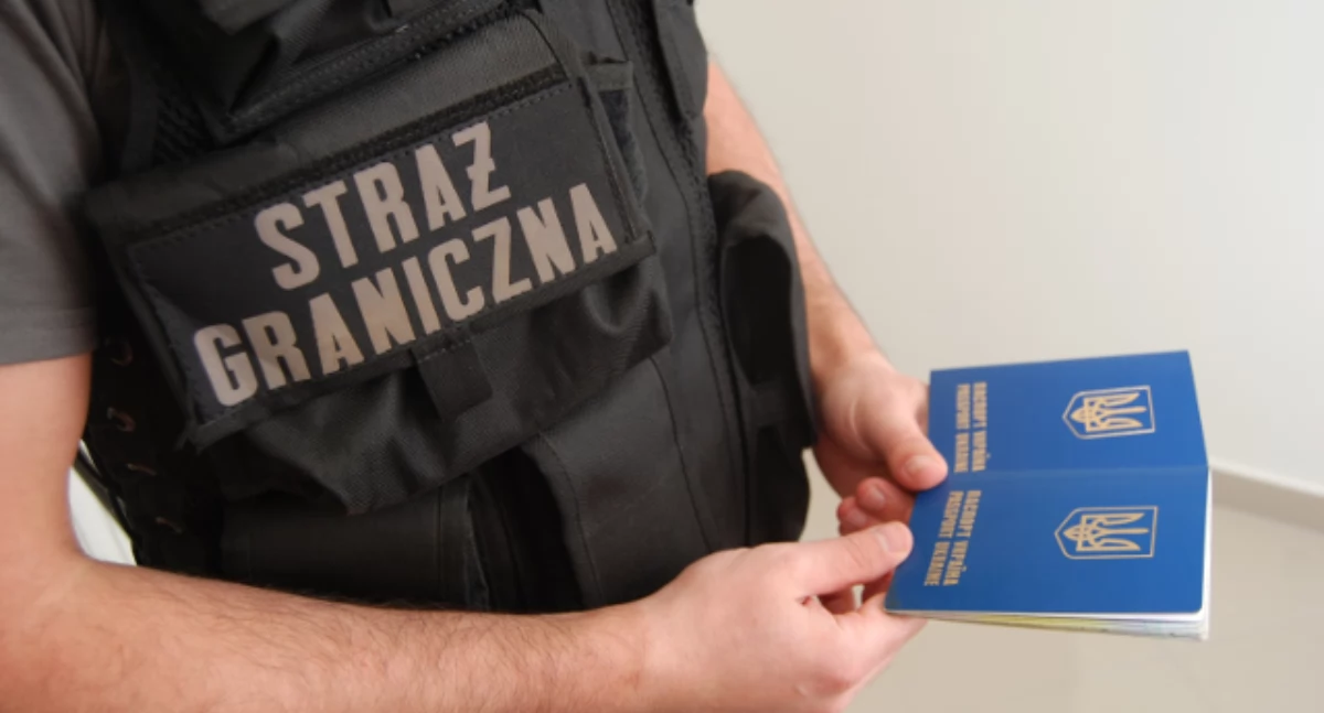 Policja, Nielegalni imigranci przestępcy zatrzymani przez bielską Straż Graniczną - zdjęcie, fotografia