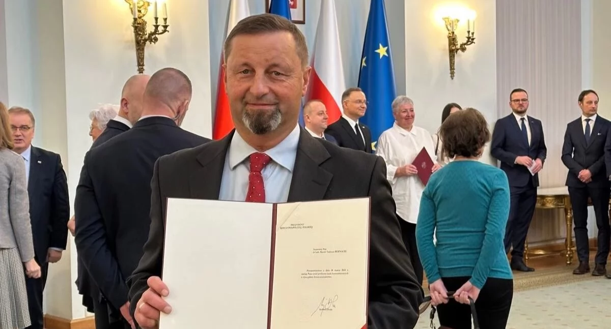Nauka i edukacja, Marek Bernacki Profesor Uniwersytetu Bielska Białej - zdjęcie, fotografia
