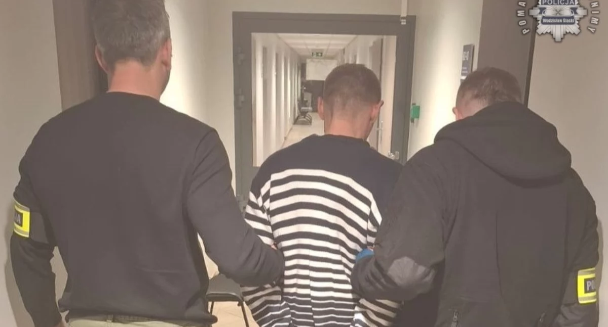 Policja, latach ucieczki Kryminalni bielskim osiedlu zatrzymali poszukiwanego usiłowanie gwałtu nieletniej - zdjęcie, fotografia