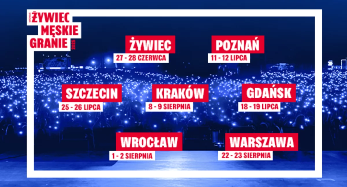 Koncerty, Męskie Granie Żywcu start sprzedaży biletów - zdjęcie, fotografia