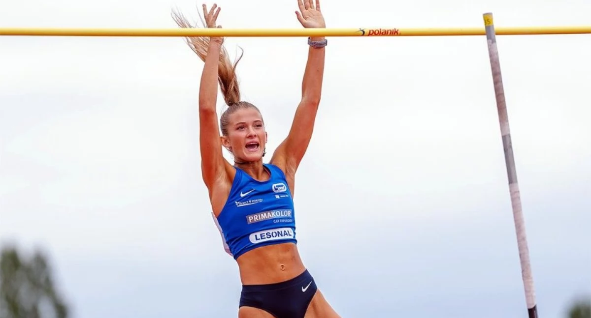 Lekkoatletyka, Złoto srebro Bielska Białej Mistrzostwach Polski Lekkoatleci sukcesami Bydgoszczy - zdjęcie, fotografia