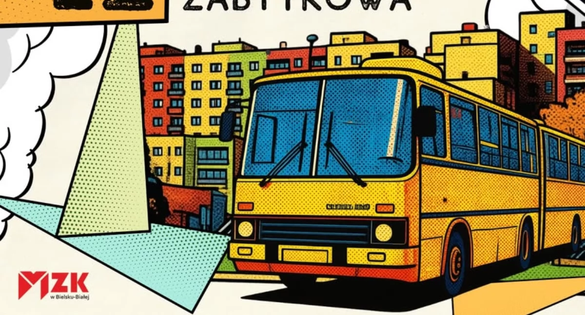 Grafika MZK Bielsko-Biała