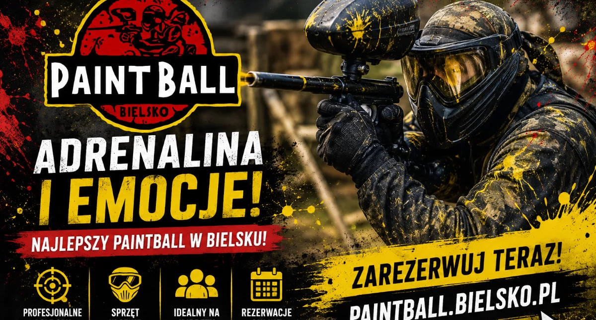 Aktywne Beskidy, Paintball Bielsko najlepszy paintball Śląsku pasjonatów adrenaliny - zdjęcie, fotografia