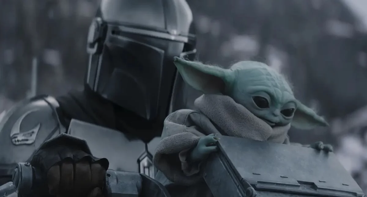 Foto: Kadr z filmu Mandalorian & Grogu