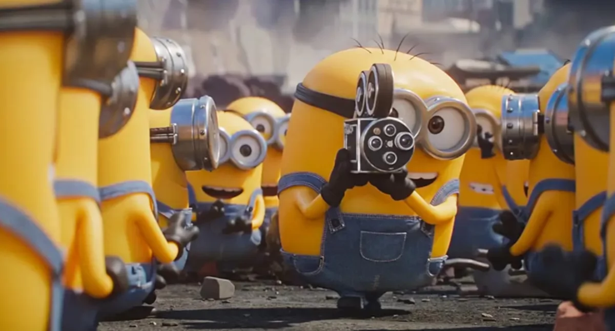Kino, Minionki Supergirl start wakacji bielskim Heliosie - zdjęcie, fotografia