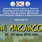 Dni Mazańcowic 2016 plakat (1)
