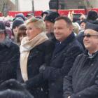 Orszak Trzech Króli, Cieszyn, para prezydencka, Andrzej Duda, Agata Kornhauser-Duda (1)