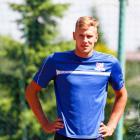 Jan Kocian, pierwszy powakacyjny trening Podbeskidzia (3)