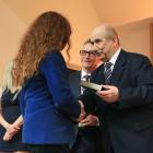 Agata Smalcerz, prof. dr hab. Jarosław Janicki, Jacek Krywult, foto P. Sowa (1)