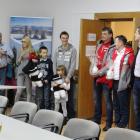 Piotr Żyła, powrócił z medalami, do Wisły, spotkanie z władzami miasta (5)