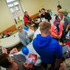 Piłkarze odwiedzili Szpital Pediatryczny, Bielsko-Biała, Podbeskidzie (6)