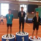 Kamil Wilczyński, LKS Pogórze Skoczów, bieg na 60 m, skok w dal (2)