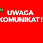 uwaga komunikat