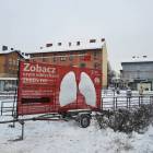 Tak płuca wyglądały zaraz po ich ustawieniu przy dworcu