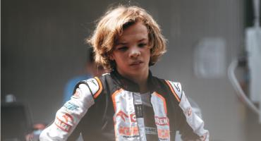15-letni Tymoteusz Kucharczyk z Łodygowic najlepszy na testach do Formuły 4