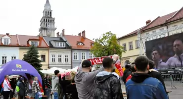 Strefa Kibica Euro 2024 w Bielsku-Białej. Ostatni mecz reprezentacji Polski na Euro