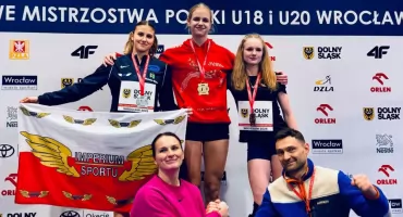 Bielszczanka Weronika Szczotka ze srebrnym medalem na Halowych Mistrzostwach Polski