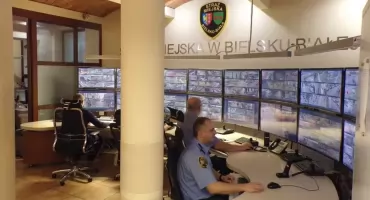 Nietrzeźwa kobieta na hulajnodze zatrzymana przez Straż Miejską w Bielsku-Białej