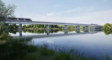 Nowy most na szlaku Zabrzeg – Zebrzydowice