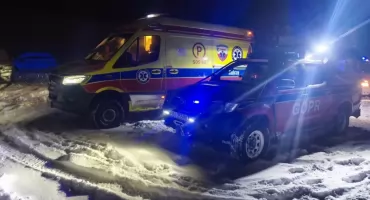 Intensywna noc sylwestrowa dla ratowników GOPR. Liczne interwencje w Beskidach