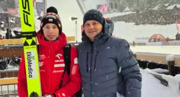 Kacper Tomasiak w świetnej formie. Absolwent SMS Szczyrk jedzie na igrzyska jako lider polskiej kadry