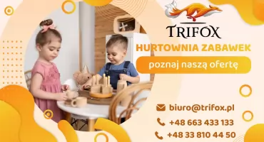 Trifox – hurtownia zabawek, która łączy producentów z rynkiem.