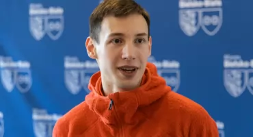 Kacper Tomasiak z tytułem Zasłużony dla Miasta Bielska‑Białej